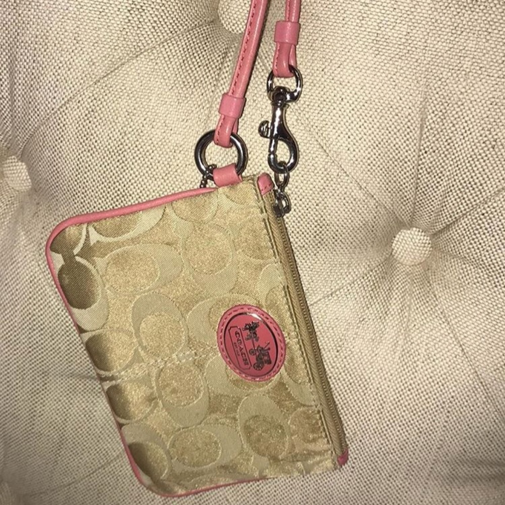 Coach wristlet
